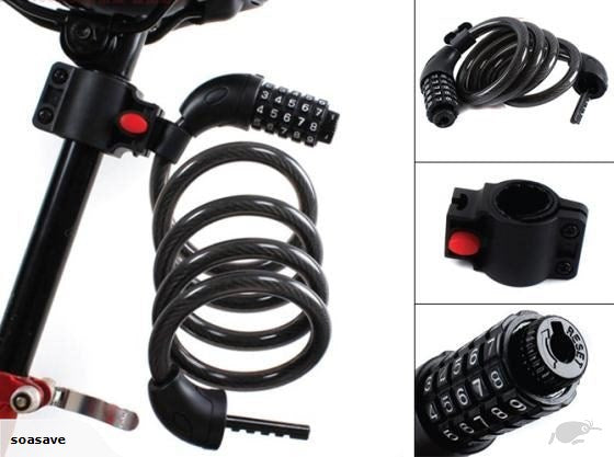 Electric shock bike lock best sale