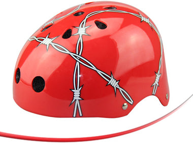 barbed wire motorcycle helmet Barbed Wire Bike Helmet